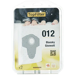 Lot de 2 sacs aspirateur Bluesky et Gisowatt TopFilter Premium