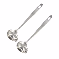 Ensemble de 2 Louches ovales en inox Fackelmann Oxford