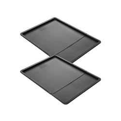 Ensemble de 2 Plaques à pâtisserie extensible - ZENKER - Black Metallic - 37 à 52 x 33 cm