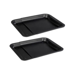 Ensemble de 2 Plaques de four extensible de 35-52 x 32 cm Zenker Black Metallic