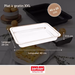 Ensemble De 2 Plats À Four Xxl 40 X 29 X 6 Cm Zenker Special Cooking - Vue supplémentaire 2