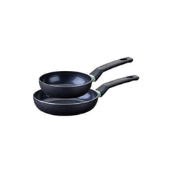 Set de 2 poêles antiadhésives céramique 16 et 20 cm Fackelmann Brandao - TU
