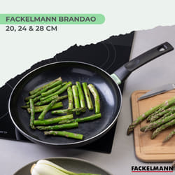Set de 3 poêles antiadhésives céramique 20, 24 et 28 cm Fackelmann Brandao - TU