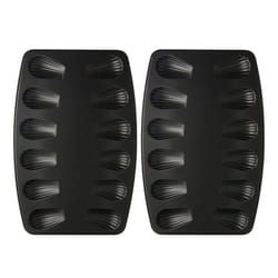 Lot de 2 moules à madeleines 12 empreintes Zenker Spécial Countries