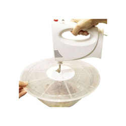 Ensemble De 2 Bols De Préparation 25 Cm Et 20.5 Cm Avec Couvercle Anti Projections Fackelmann Basic