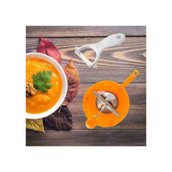 Ensemble De 2 Ustensiles Spécial Purée Avec Éplucheur Et Moulin À Légumes Fackelmann