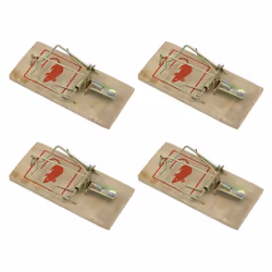 Lot de 2 packs de 2 pièges à souris 16011 Fackelmann Tecno