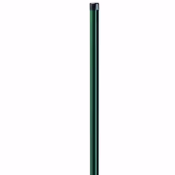 Poteau rond UNIVERS diamètre 48mm - Pose avec panneaux ARISTA ECO + Colliers - Coloris Vert - Longueur 2.25m - Feuillard galv ...