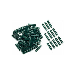 Dirickx - Lot De 100 Clips Pvc à Fixer Lixo Vert, H.1 Cm