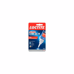 Description générale La colle cyanoacrylate Loctite Super Glue-3 est une colle instantanée ultra puissante, idéale pour répar ...