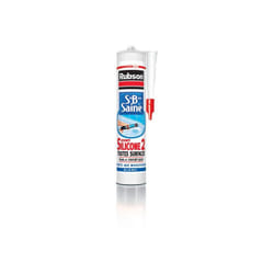 Rubson - Mastic silicone2 anti-moisissures 280ml blanc