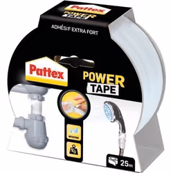 Pattex - Adhésif Réparation Power Tape Blanc Etui 25M