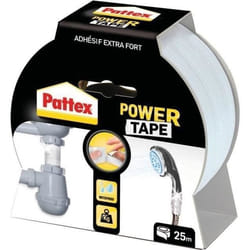 Pattex - Adhésif Réparation Power Tape Blanc Etui 25M