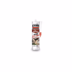 Rubson Mastic Maison pour façades effet Crépi, mastic acrylique pour joint, raccordement et rebouchage de fissures sur supports recouverts de crépi,