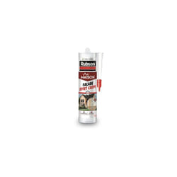 Rubson Mastic Maison pour façades effet Crépi, mastic acrylique pour joint, raccordement et rebouchage de fissures sur supports recouverts de crépi,