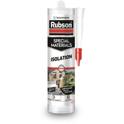 Mastic Isolation Portes & Fenêtres, joint silicone pour isolation thermique et isolation phonique, souple, résistant et étanche, Cartouche de 280 ml