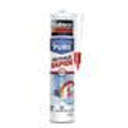 Mastic transparent Speed silicone Bain et Cuisine - 280ml - RUBSON