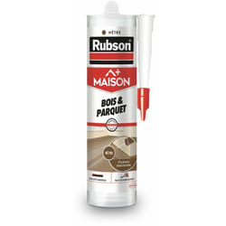 Maison Mastic Bois & Parquet couleur Hêtre, Mastic acrylique pour tous supports bois et maçonnerie, Joints pour intérieur et extérieur, cartouche de