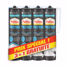 Description générale La colle mastic de fixation acrylique PATTEX est conçue pour tous vos travaux de décoration intérieure.  ...