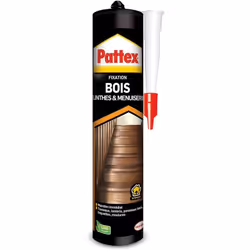 Maintien immédiat Haute résistance finale Pour l'intérieur Peut être peint Pattex fixation plinthes et menuiseries est une co ...