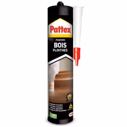 Maintien immédiat Haute résistance finale Pour l'intérieur Peut être peint Pattex fixation plinthes est une colle de fixation ...