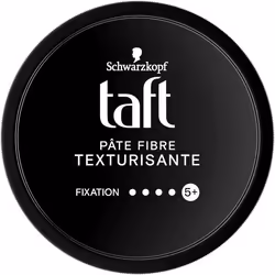 SCHWARZKOPF Pâte Fibre TAFT Texturisant Force Carbone - Pot de 130 ml