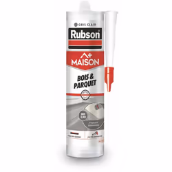 Mastic Maison Bois & Parquet de Rubson – Pour les travaux en intérieur ou en extérieur sur du bois Vous pouvez calfeutrer fac ...