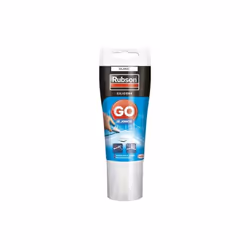 Agents anti-moisissures : ne noircit pas Extrusion facile Facile à lisser Usage avec gachette Le mastic Rubson Je Jointe perm ...