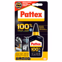 Pattex 100% colle, 50 g, Tube, 50 ml