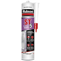 Henkel - rubson Mastic ST5 sanitaire multi-usages (cartouche 300 ml) - Cartouche de 300 ml - Multi usage - noir