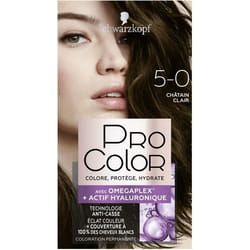 SCHWARZKOPF Coloration Permanente Pro Color - Châtain Clair 5.0