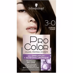 Coloration permanente châtain foncé 3.0 - SCHWARZKOPF Pro Color