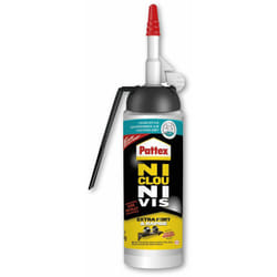 Colle fixation interieur acryliq pattex ni clou ni vis bois msp 133g
