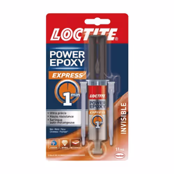 Description générale La colle époxy express Loctite est une colle bi-composant instantanée, parfaite pour des réparations rap ...