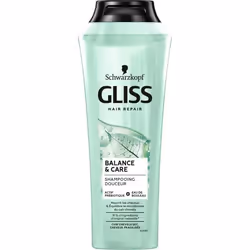 Shampooing Gliss Schwarzkopf Cuir chevelu sec / cheveux fragilisés Balance & Care 250ml