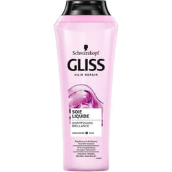 Shampooing Gliss SCHWARZKOPF Cheveux ternes riches sans éclat Soie Liquide 250ml