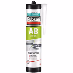 Description générale Mastic acrylique blanc à base de dispersions de résines acryliques en phase aqueuse, conçu spécialement ...
