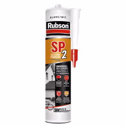 Mastic silicone neutre, sans Oxime, et sans émission de Meko. Pour calfeutrer les fissures, les joints de constructions et jo ...