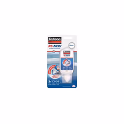 Rubson - re-new 80ml, mastic sanitaire blanc à base de silicone, s'applique sur le joint déjà existant, mastic étanche & anti-moisissures