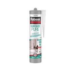 Mastic d'étanchéité cuisine et bain pure sanitaire RUBSON blanc 280ml
