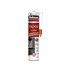 Rubson - Mastic étanchéite facade polymer gris fonce 7016 cart 280ml