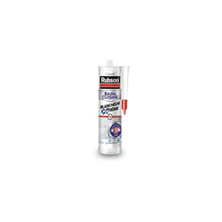 Mastic Bain & Cuisine Blancheur extrême, mastic étanche et anti-moisissures à base de silicone, mastic sanitaire blancheur longue durée, Cartouche de