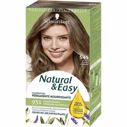 Schwarzkopf - Coloration permanente nourrissante Natural & Easy 545 Blond Cendré