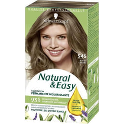 Schwarzkopf - Coloration permanente nourrissante Natural & Easy 545 Blond Cendré