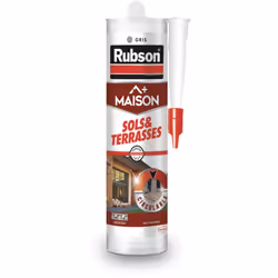 Mastic silicone pour joints de dilatation, de raccordement entre murs et sols extérieurs. Joints et fissures sur dallage, ter ...
