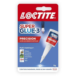 Loctite Superglue 3p Colle Instantanée Transparente 5g