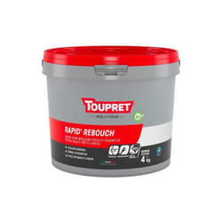 Toupret - Enduit De Rebouchage Rapid Rebouch 4 Kg En Pâte, Pour Mur / Plafond Inté