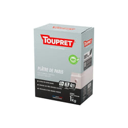 Toupret - Plâtre de Paris en poudre pour mur / plafond intérieur 1 kg