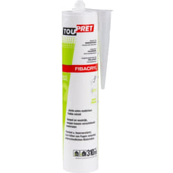 Enduit De Rebouchage Fissures Toupret Fibacryl® 310ml Fibac310d