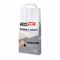 Toupret SABJ05, Sous-couche, Poudre, Blanc, Plâtre, 5 kg, 5 mm